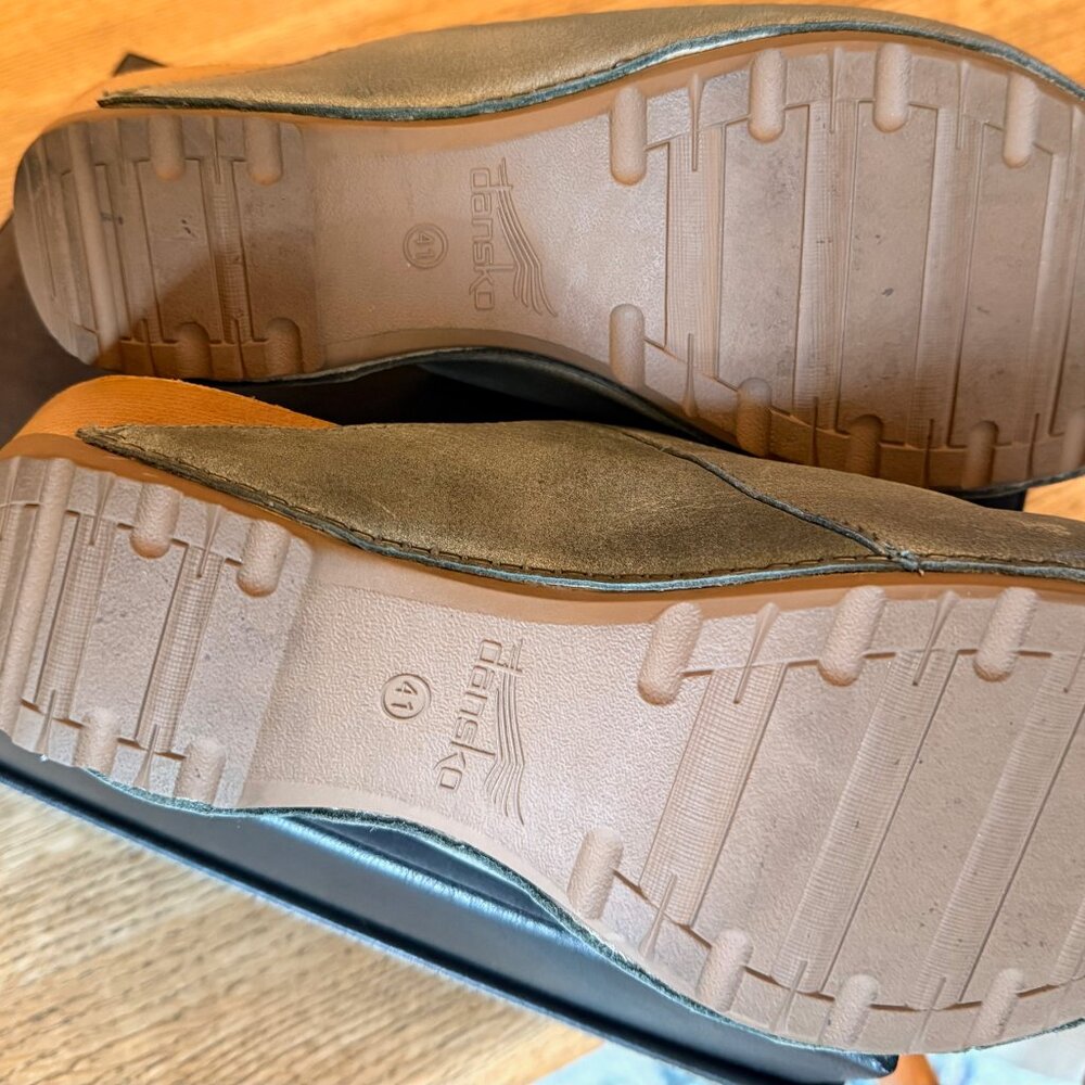 Dansko Talulah Slide-On Clog | Women’s US 10 / EU 41 | Ivy Burnished Leather - Picture 3 of 4